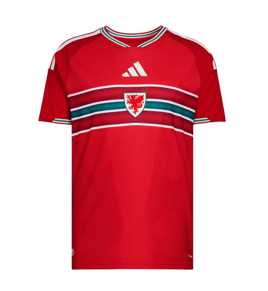 Wales World Cup 2026 Home Short Sleeve Kit & Jersey Player Version