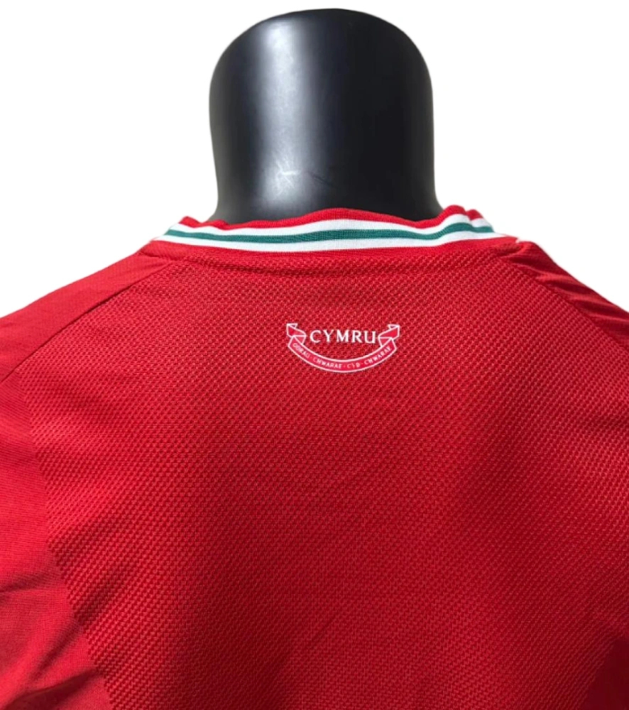 Wales World Cup 2026 Home Short Sleeve Kit & Jersey Player Version