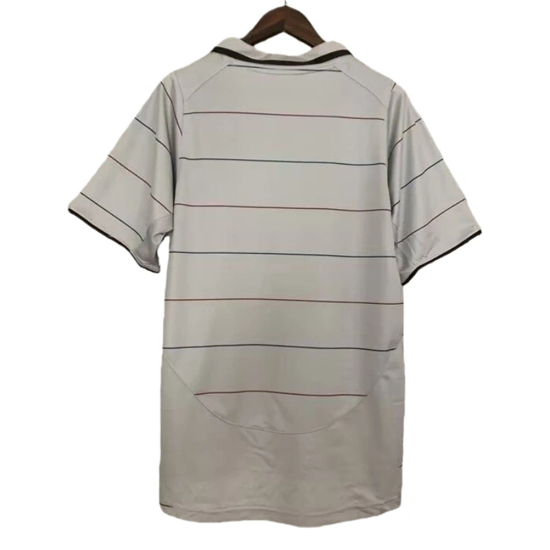 03-04 Barcelona Retro jersey Away Soccer Shirt