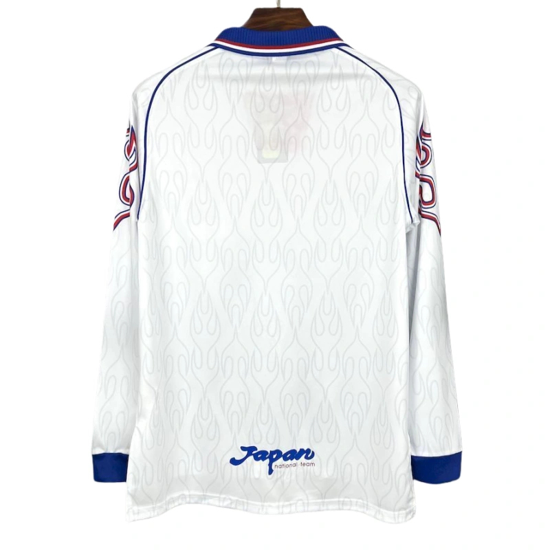 1998 Japan Away Retro Kit Long Sleeve Football Shirt