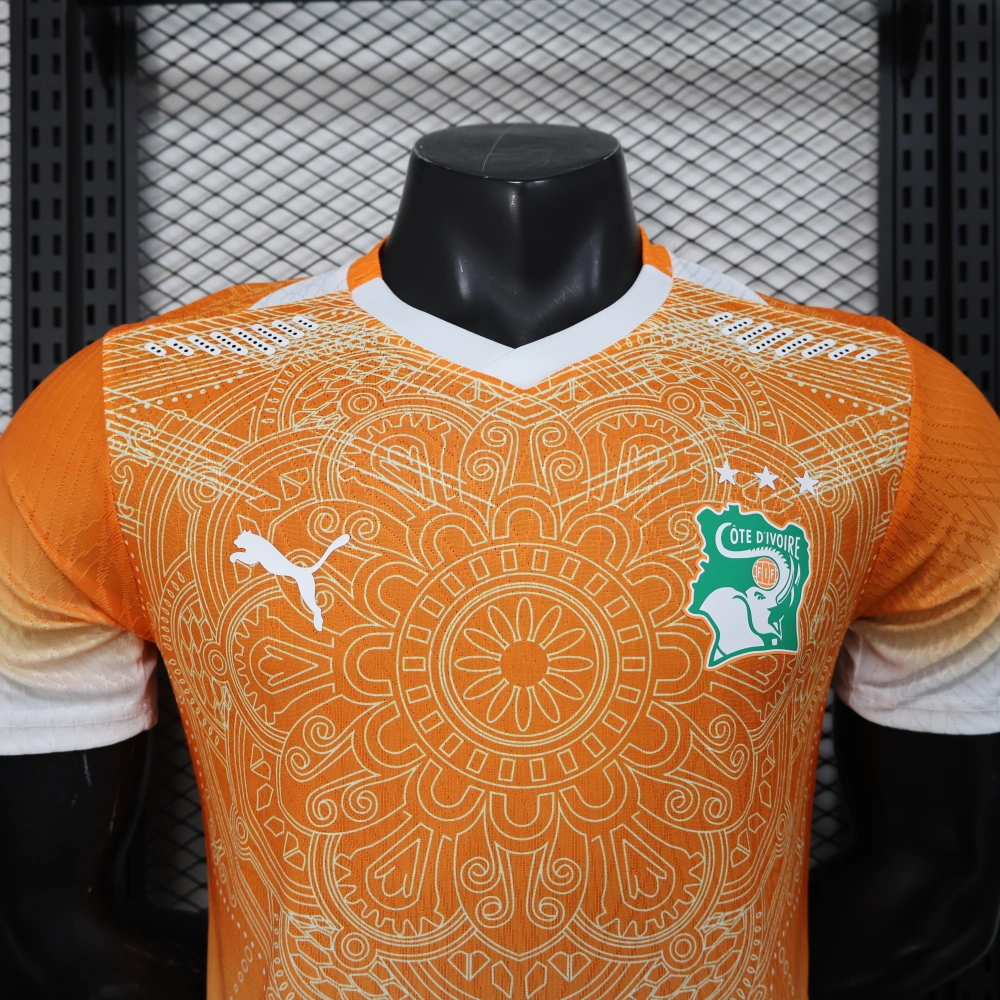 Ivory Coast Authentic Soccer Jersey Pre-Match Shirt 2026 World Cup
