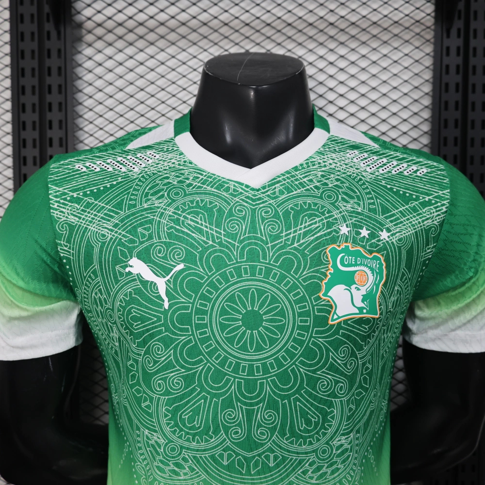 Ivory Coast Authentic Soccer Jersey Pre-Match Shirt 2026 World Cup