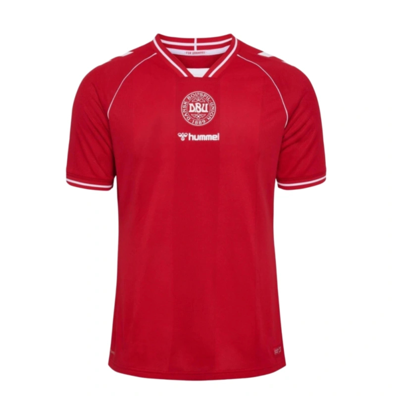 Denmark World Cup 2026 Home Short Sleeve Kit & Jersey Fan Version