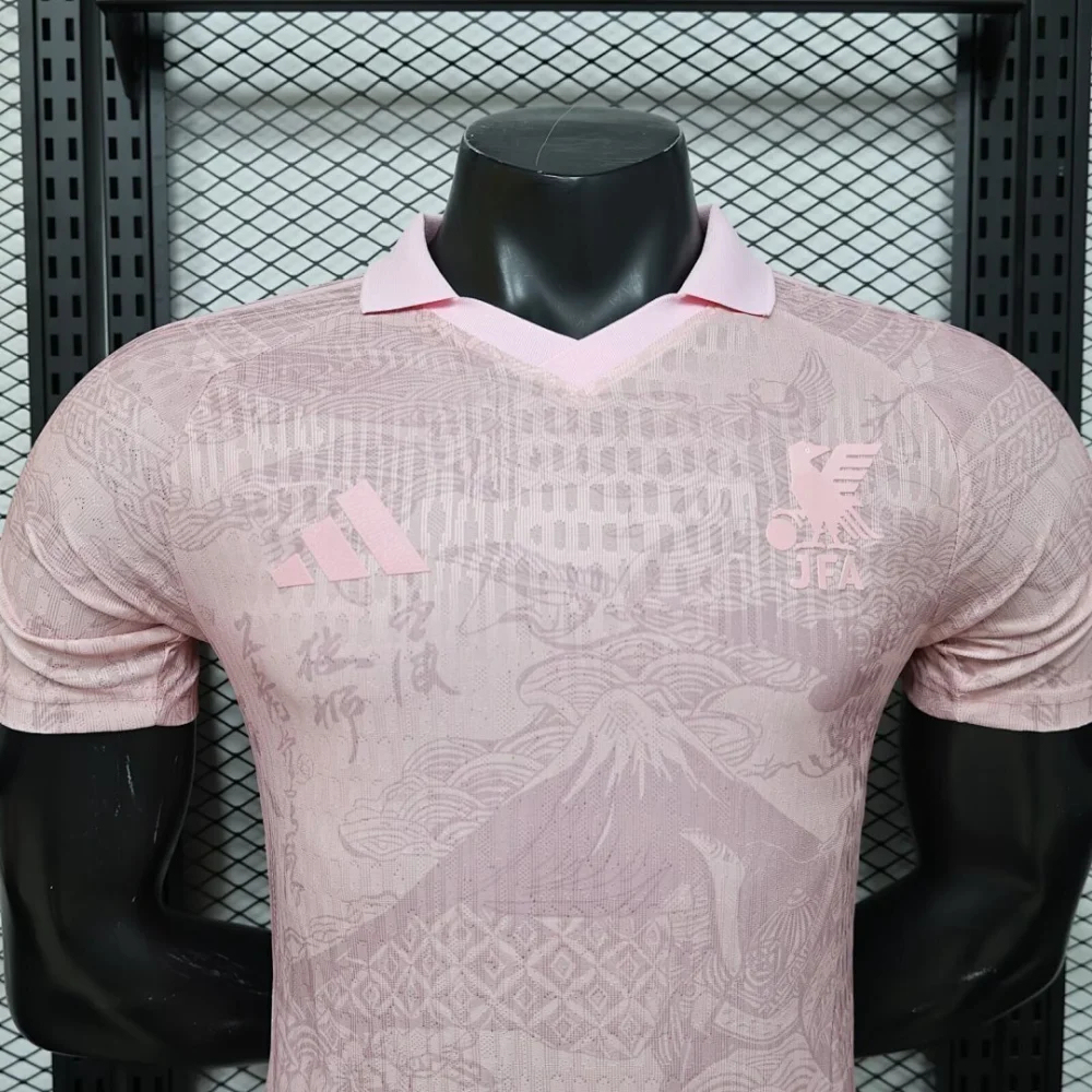 Japan Authentic Football Jersey Pink Special Edition Shirt World Cup 2026