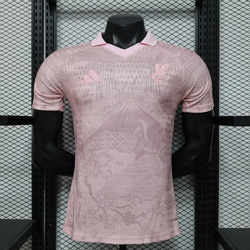 Japan Authentic Football Jersey Pink Special Edition Shirt World Cup 2026
