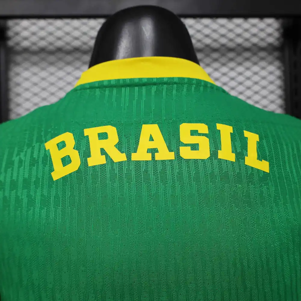 Brazil Authentic Soccer Jersey Green Special Edition Shirt World Cup 2026