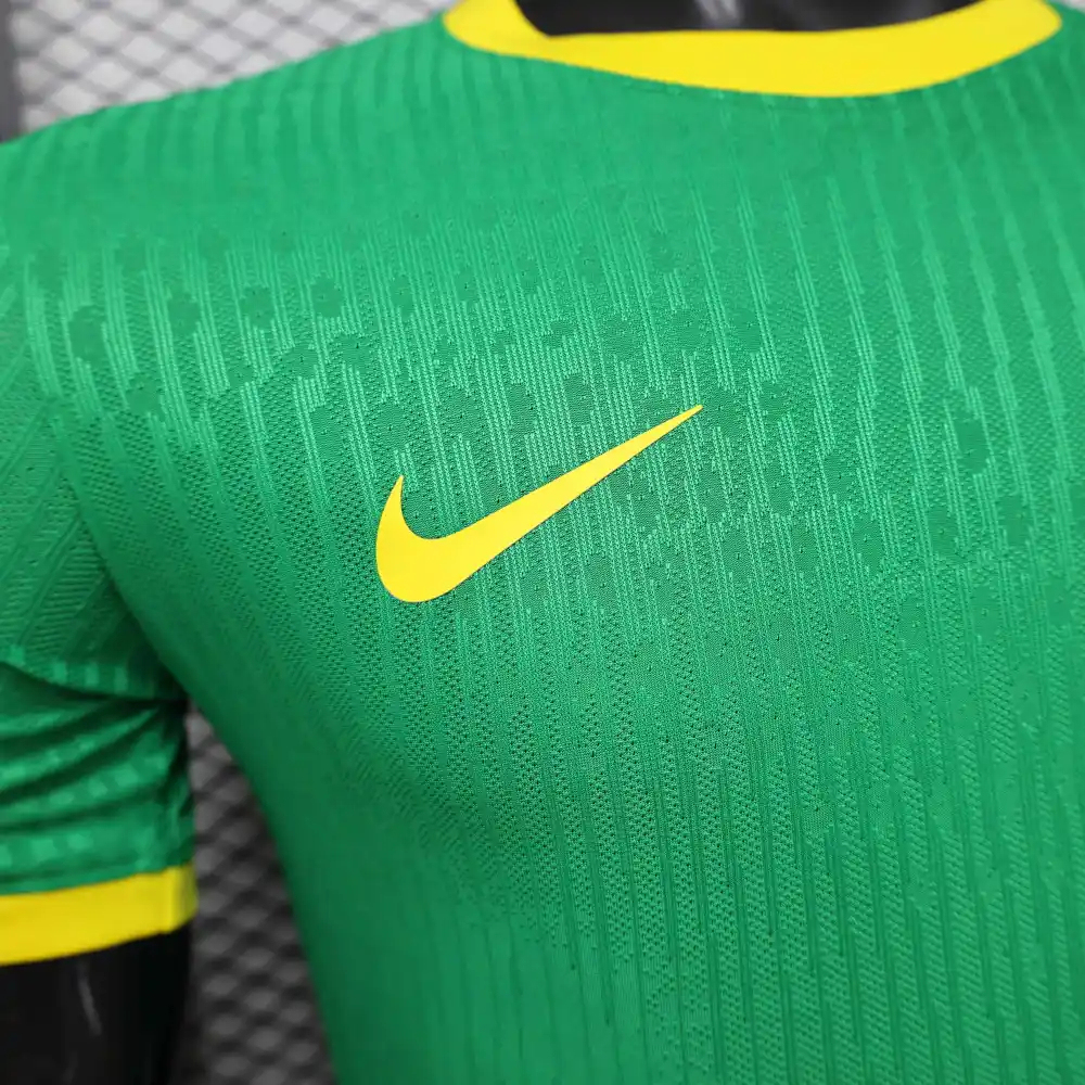 Brazil Authentic Soccer Jersey Green Special Edition Shirt World Cup 2026