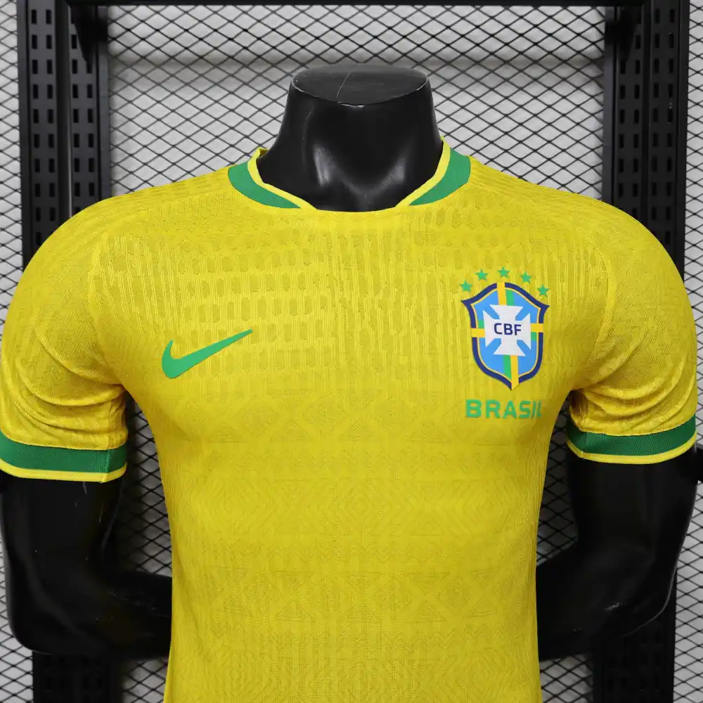 Brazil Authentic Soccer Jersey Green Special Edition Shirt World Cup 2026
