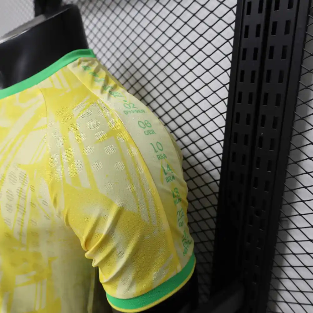 Brazil Authentic Soccer Jersey Yellow Special Edition Shirt World Cup 2026