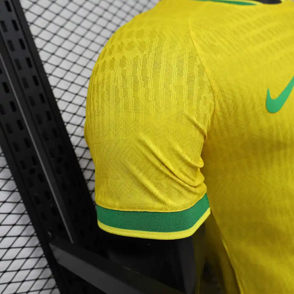 Brazil Authentic Soccer Jersey Green Special Edition Shirt World Cup 2026