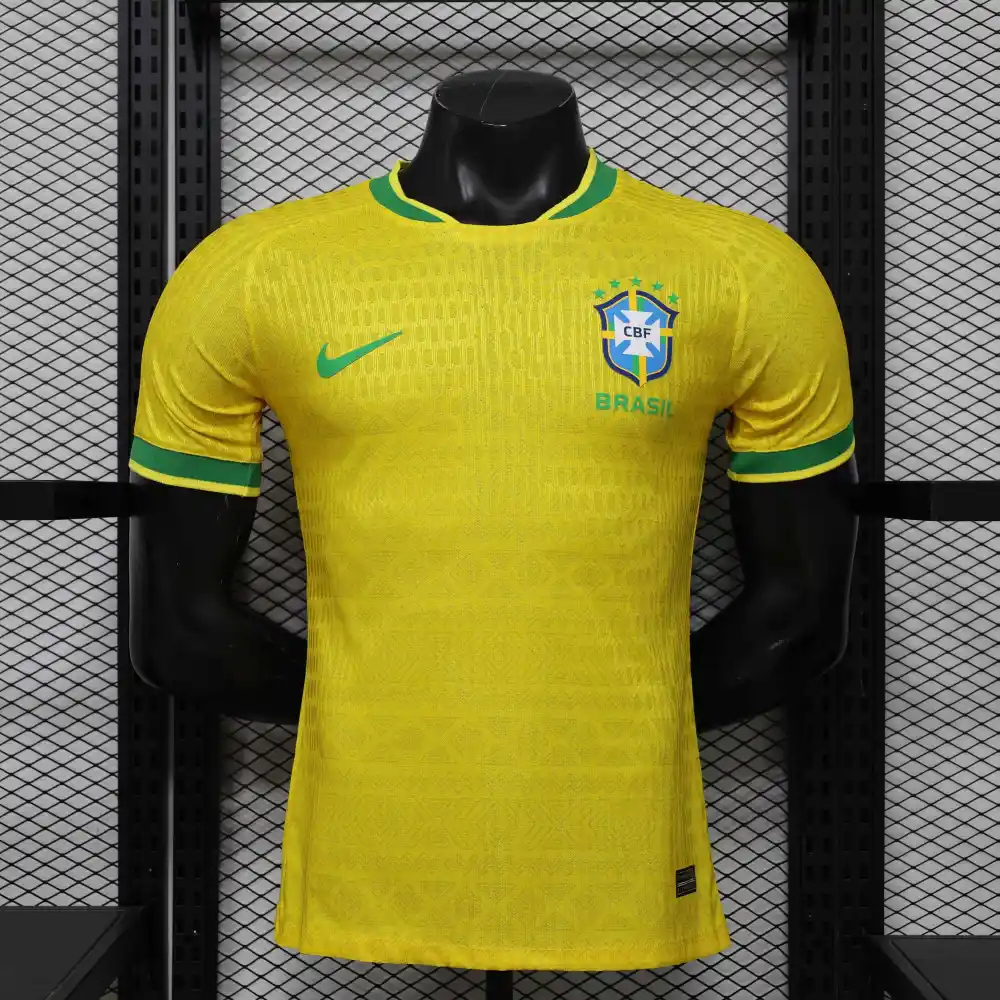 Brazil Authentic Soccer Jersey Green Special Edition Shirt World Cup 2026