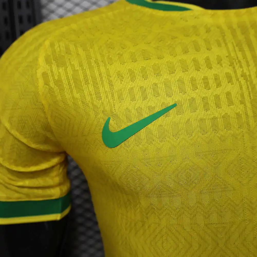 Brazil Authentic Soccer Jersey Green Special Edition Shirt World Cup 2026