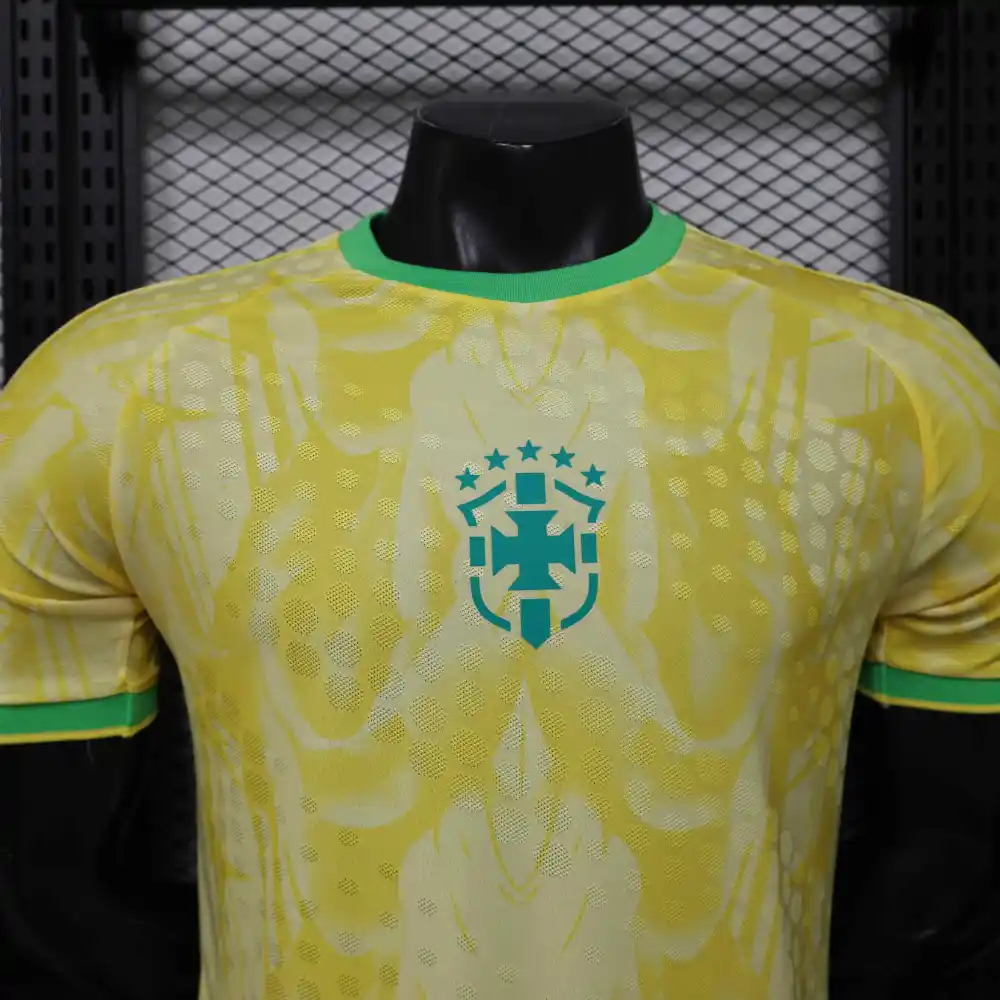 Brazil Authentic Soccer Jersey Yellow Special Edition Shirt World Cup 2026