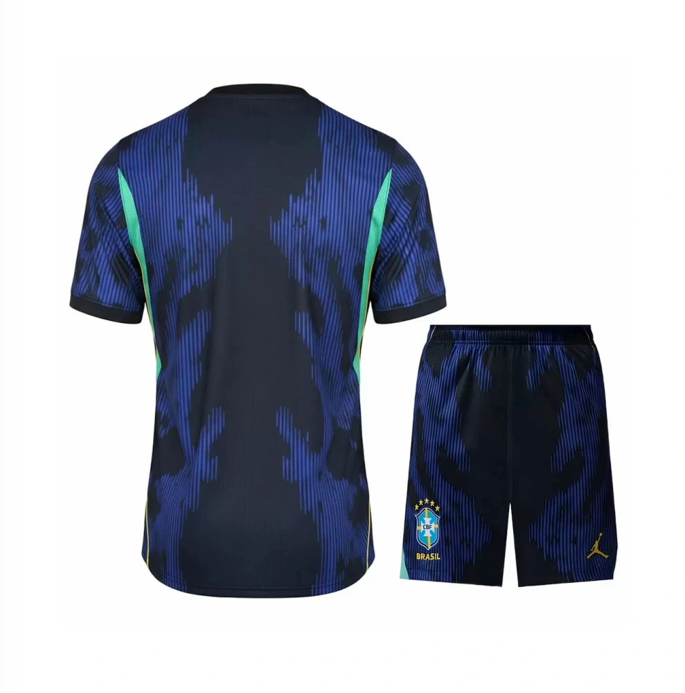 Brazil Soccer Jersey Away Kit Jersey+Shorts World Cup 2026