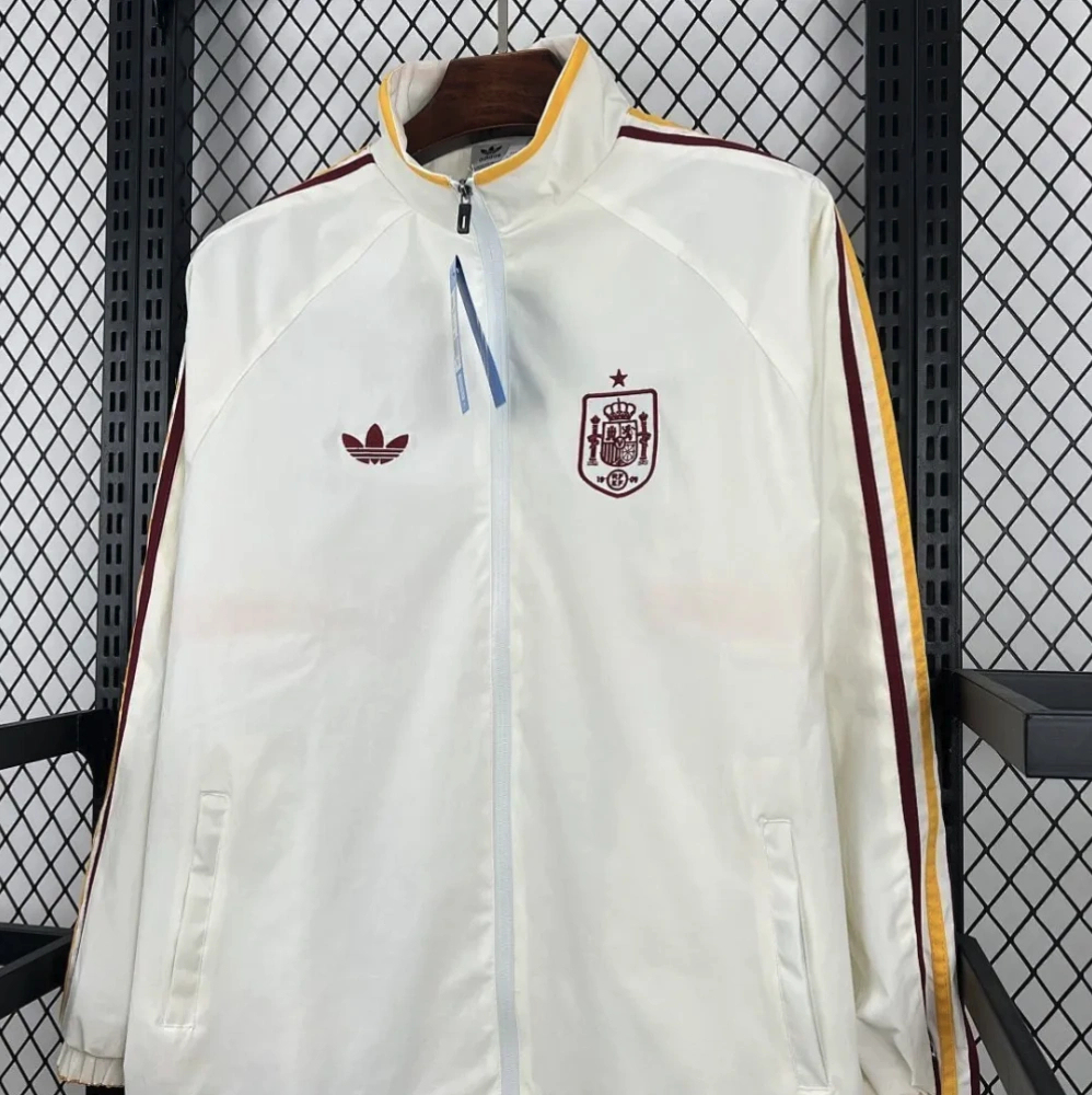 Spain 2026 World Cup - Off-white trench coat jacket