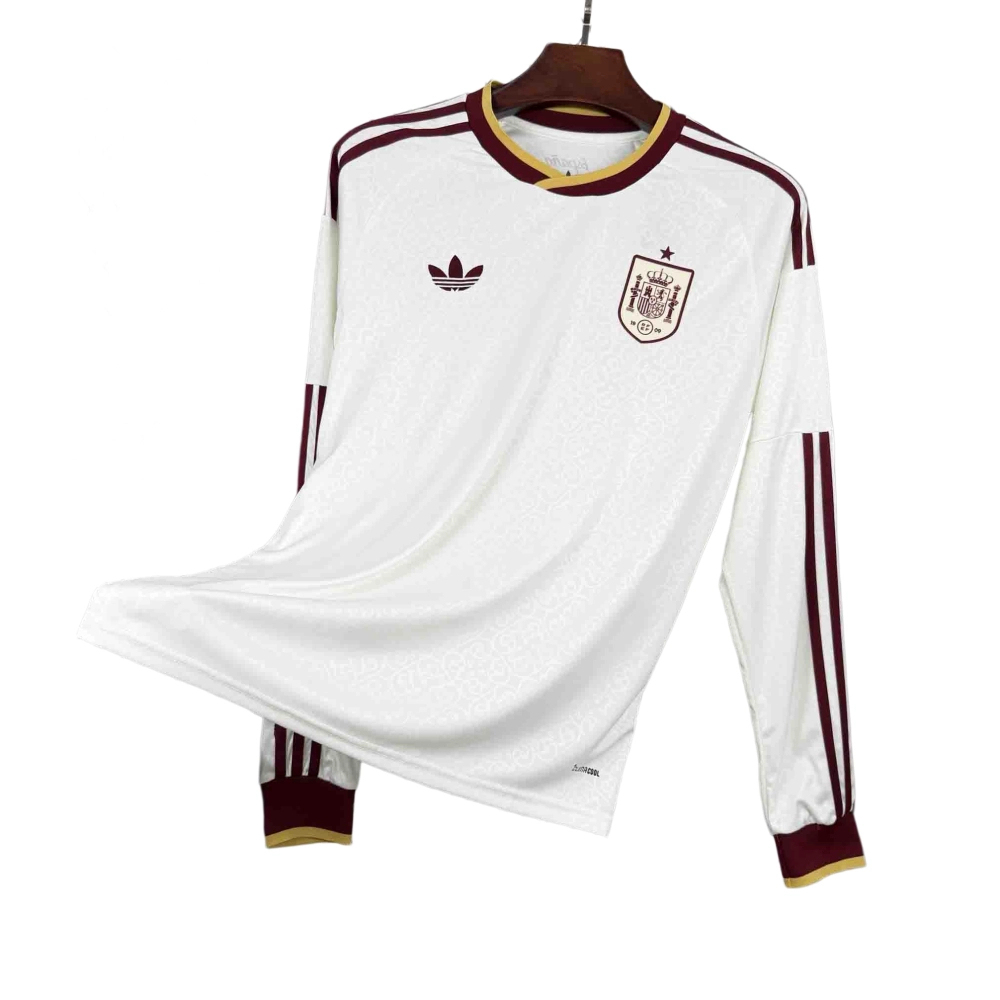 Spain 2026 World Cup Away Long-Sleeve Jersey (Fan version)