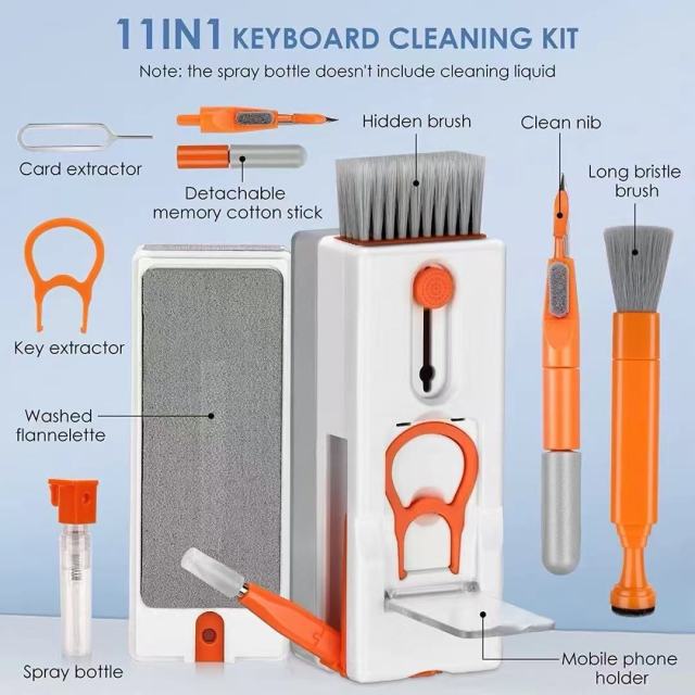 11 IN 1 Multifunction Cleaning Kit,MY SHOP,11 IN 1 Multifunction Cleaning Kit