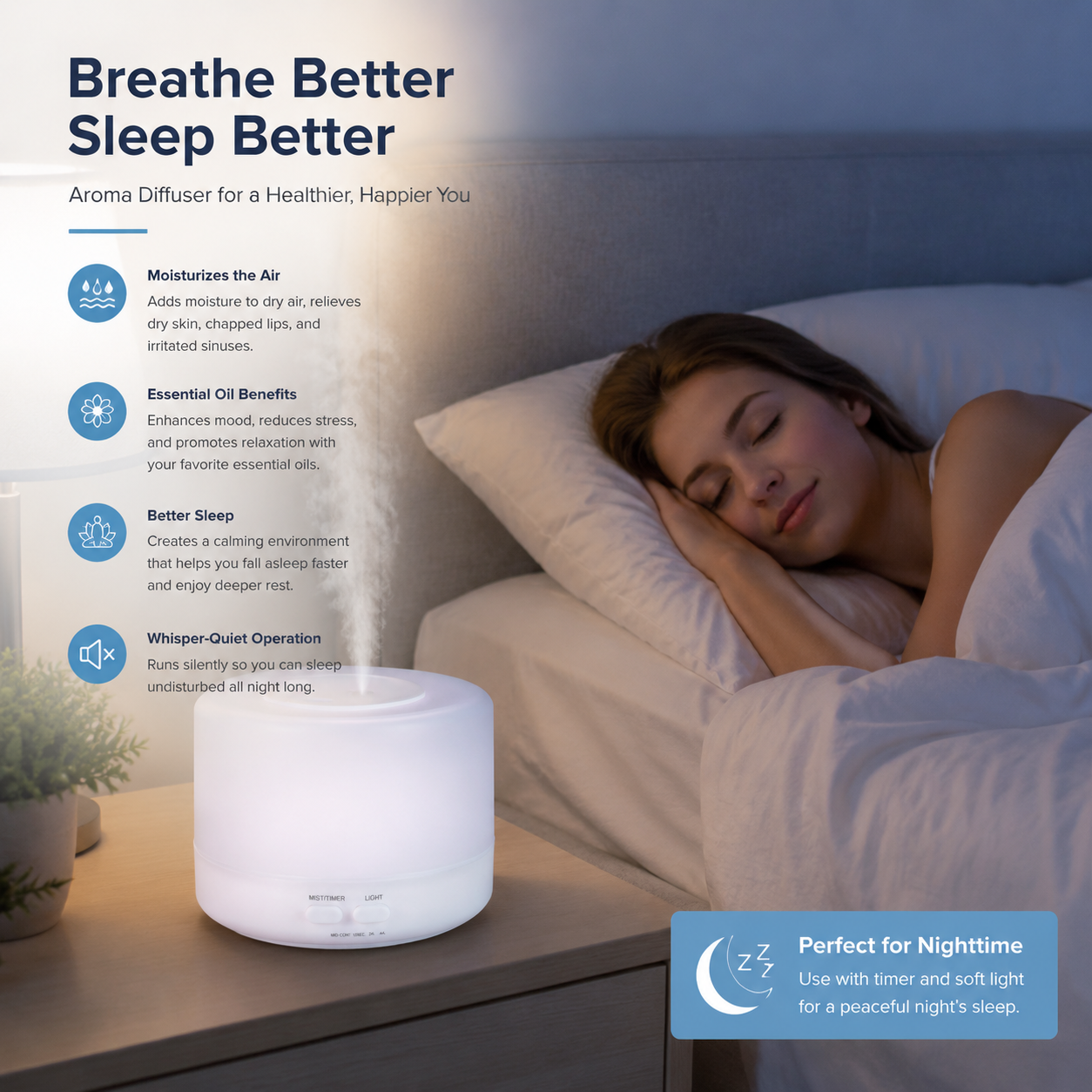 Aroma Diffuser QAD-02,YINGQI ,Aroma Diffuser QAD-02