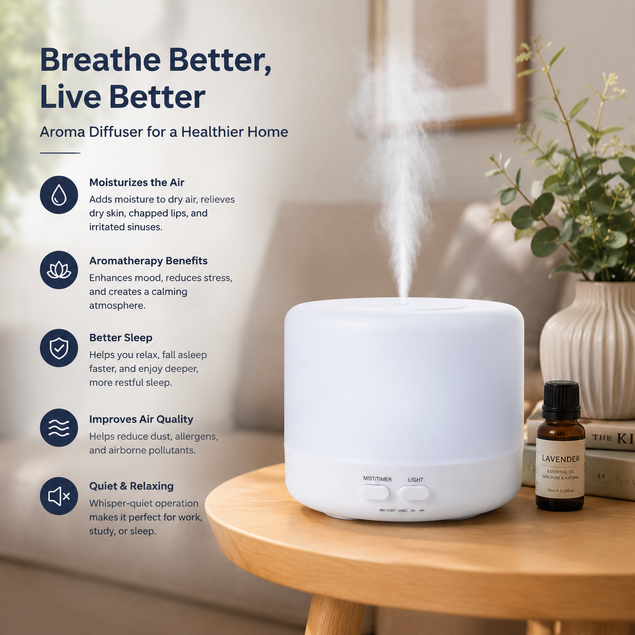 Aroma Diffuser QAD-02,YINGQI ,Aroma Diffuser QAD-02