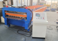 Dual Level Roll Forming Machine (step tile+trapezoidal profile)