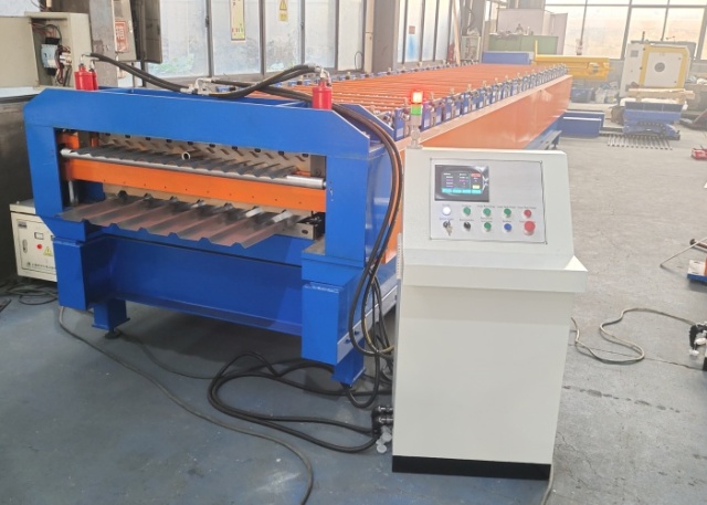Double Layer Roof Forming Machine (corrugated+trapezoidal profile)