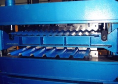 Double Layer Roof Forming Machine (corrugated+trapezoidal profile)