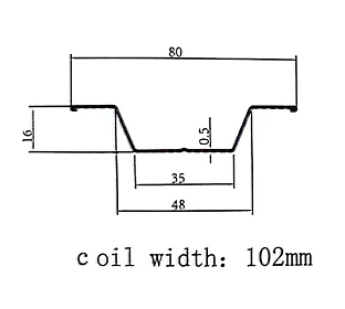 Omega Profile Roll Forming Machine
