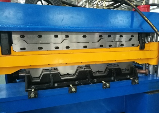 Dual Level Roll Forming Machine (floor deck+trapezoidal profile)