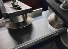 Storage Shelf Panel Roll Forming Machine