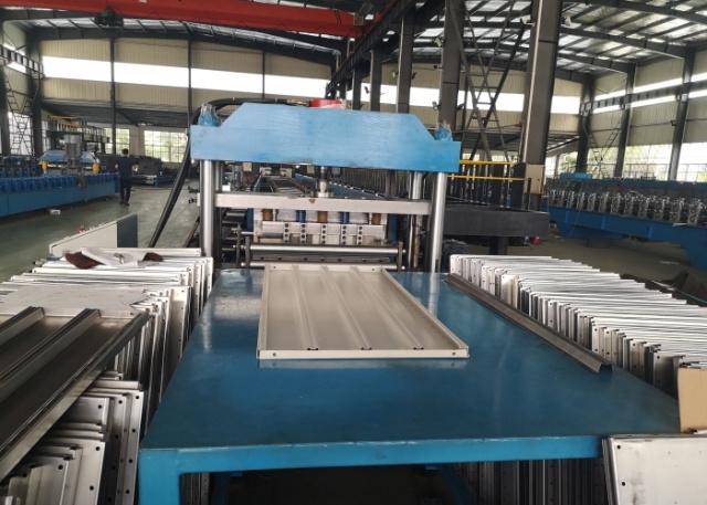 Storage Shelf Panel Roll Forming Machine