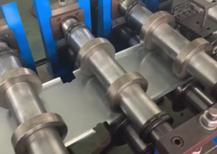 Storage Shelf Panel Roll Forming Machine