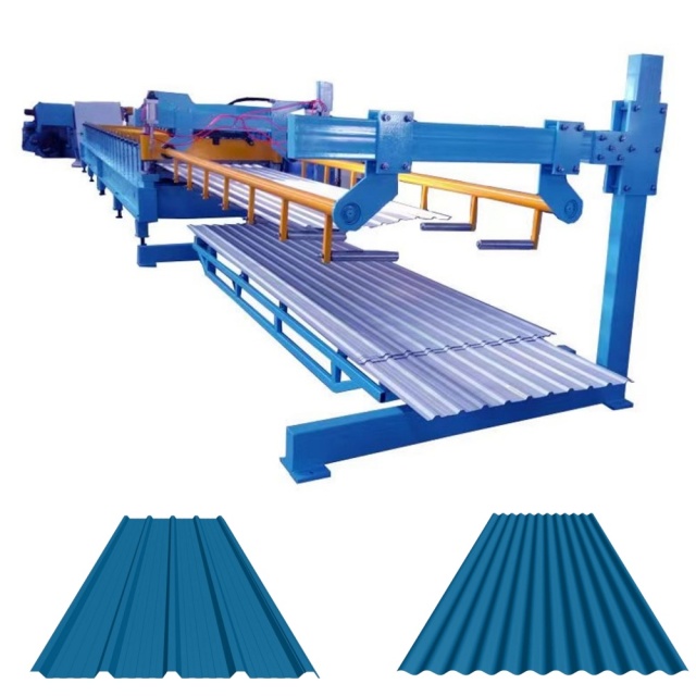 Auto staker for Roofing Sheets