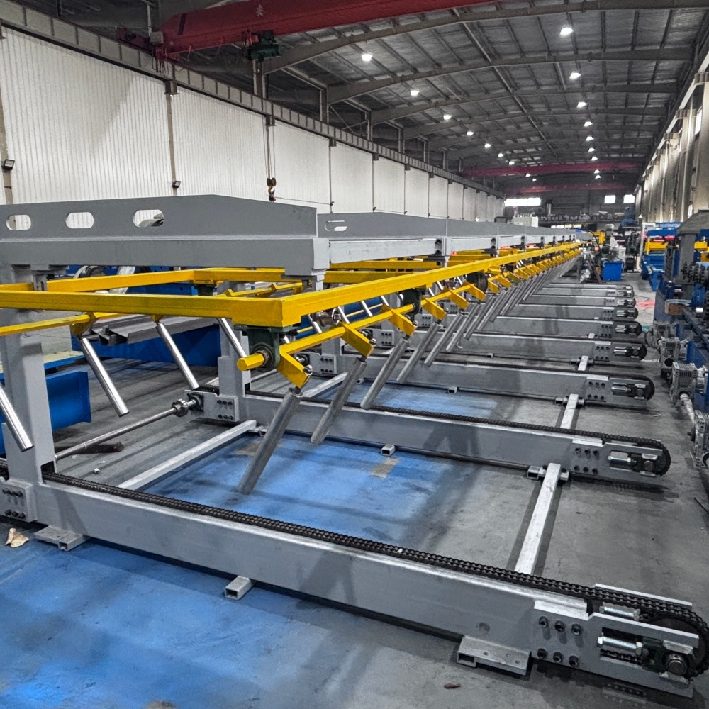 Auto staker for Roofing Sheets