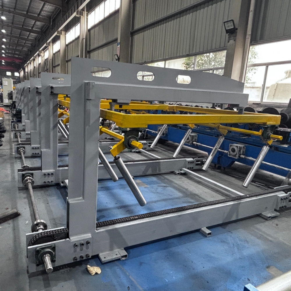 Auto staker for Roofing Sheets