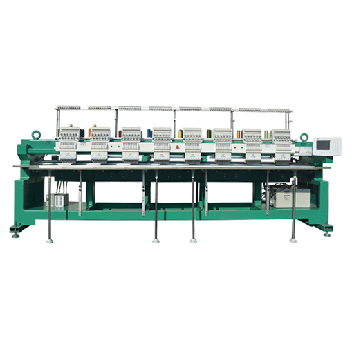 8 Heads Flat Embroidery Machine