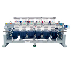 6 Heads Cap / T-shirt Embroidery Machine