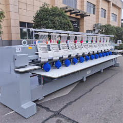 12 Heads Tubular Embroidery Machine