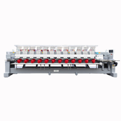 12 Heads Tubular Embroidery Machine