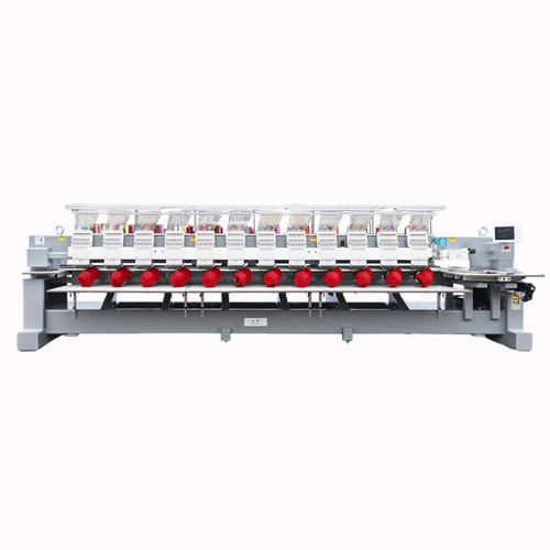 12 Heads Tubular Embroidery Machine
