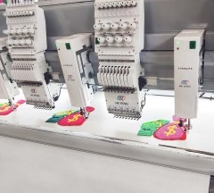 20 heads chenille embroidery machine