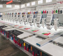 20 heads chenille embroidery machine