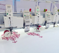 Tapping embroidery machine