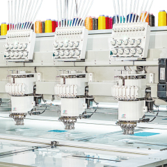 Round Head 10 Needle Embroidery Machine