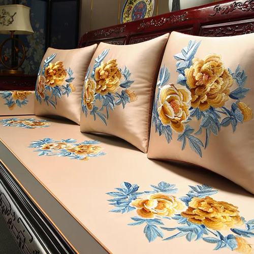 Home textile embroidery