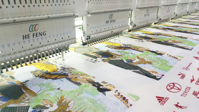 20 Needles High Speed Embroidery Machine