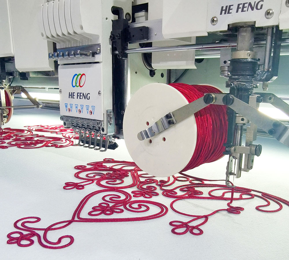 Tapping Embroidery Machine