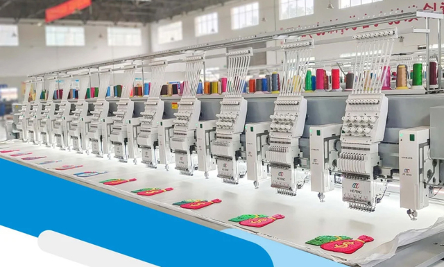 20 Heads Chenille Embroidery Machine