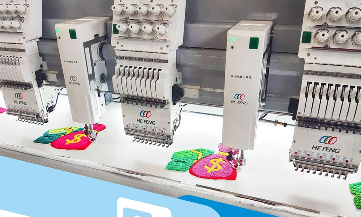 20 Heads Chenille Embroidery Machine