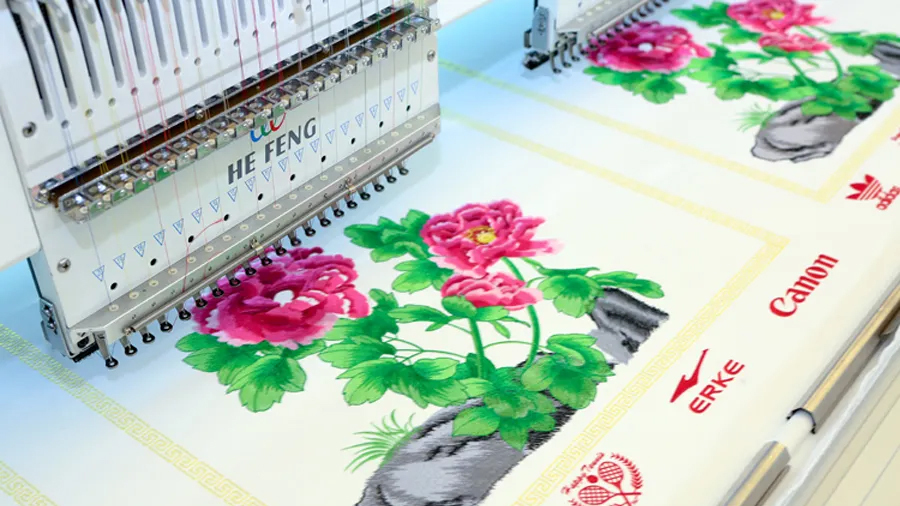 20 Needles High Speed Embroidery Machine