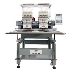 2 Heads Cap T-Shirt Embroidery Machine